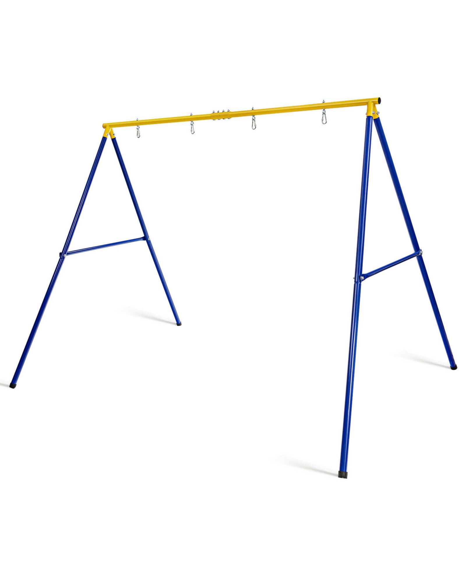 Gymax 660 Lbs Metal Heavy-Duty A-Frame Swing Stand, Ages 3+