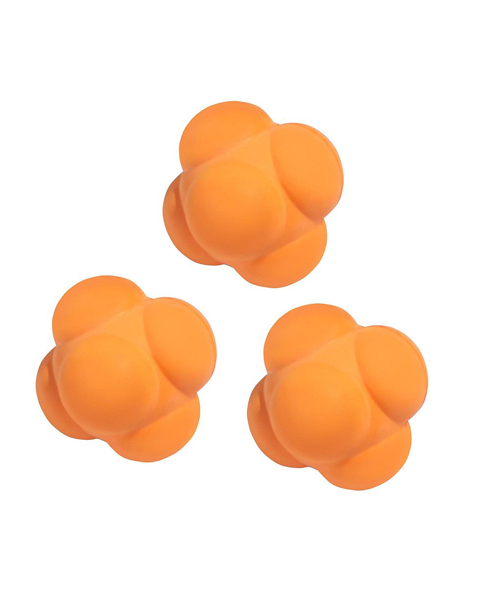 Reaction Ball, Field Training Ball, Agility Trainer for Baseball, Rubber Reaction Bounce Balls (Several Colors Available)