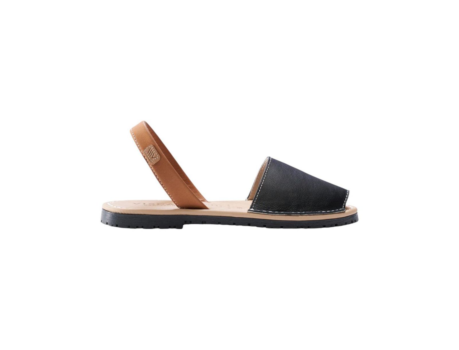 Women's Menorquina Leather Avarca Sandals Slip on