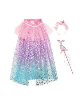 Sweet Wink Child Girl's Sparkling Mermaid Dress Up Kit