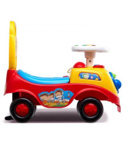 Детская машинка Slickblue Classic Kids Ride On Car for Toddlers 1-3 с музыкой и рулем