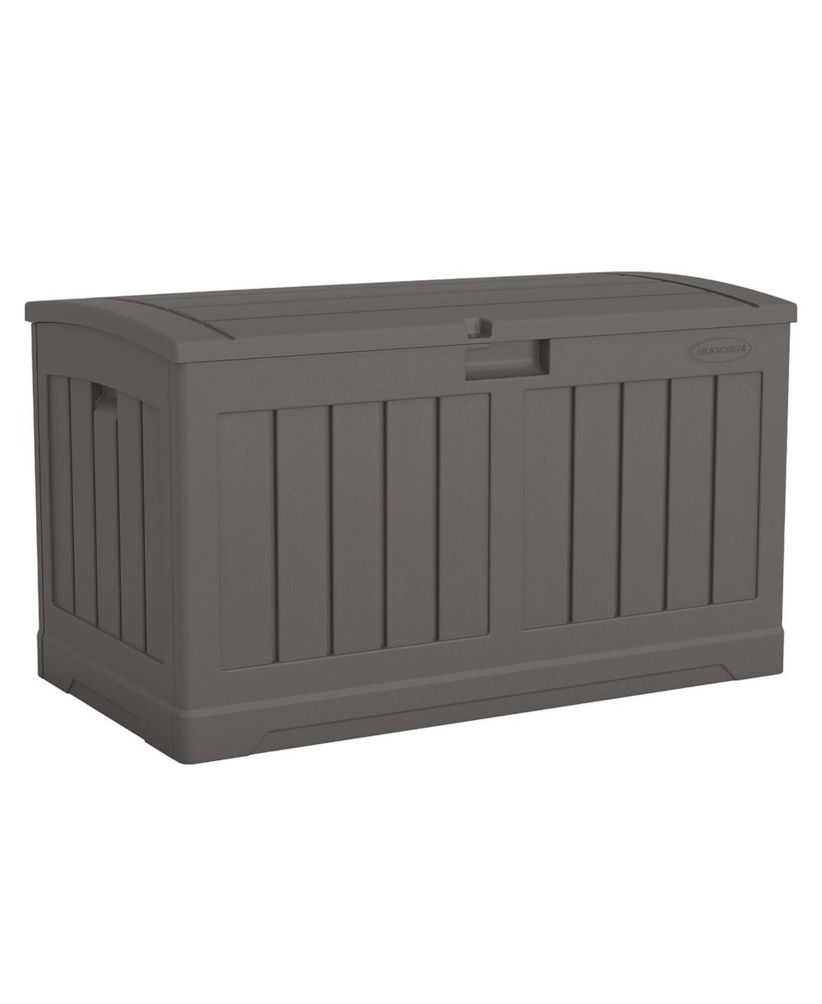 Пластиковый ящик для хранения Suncast 50 Gallon с замком, серый