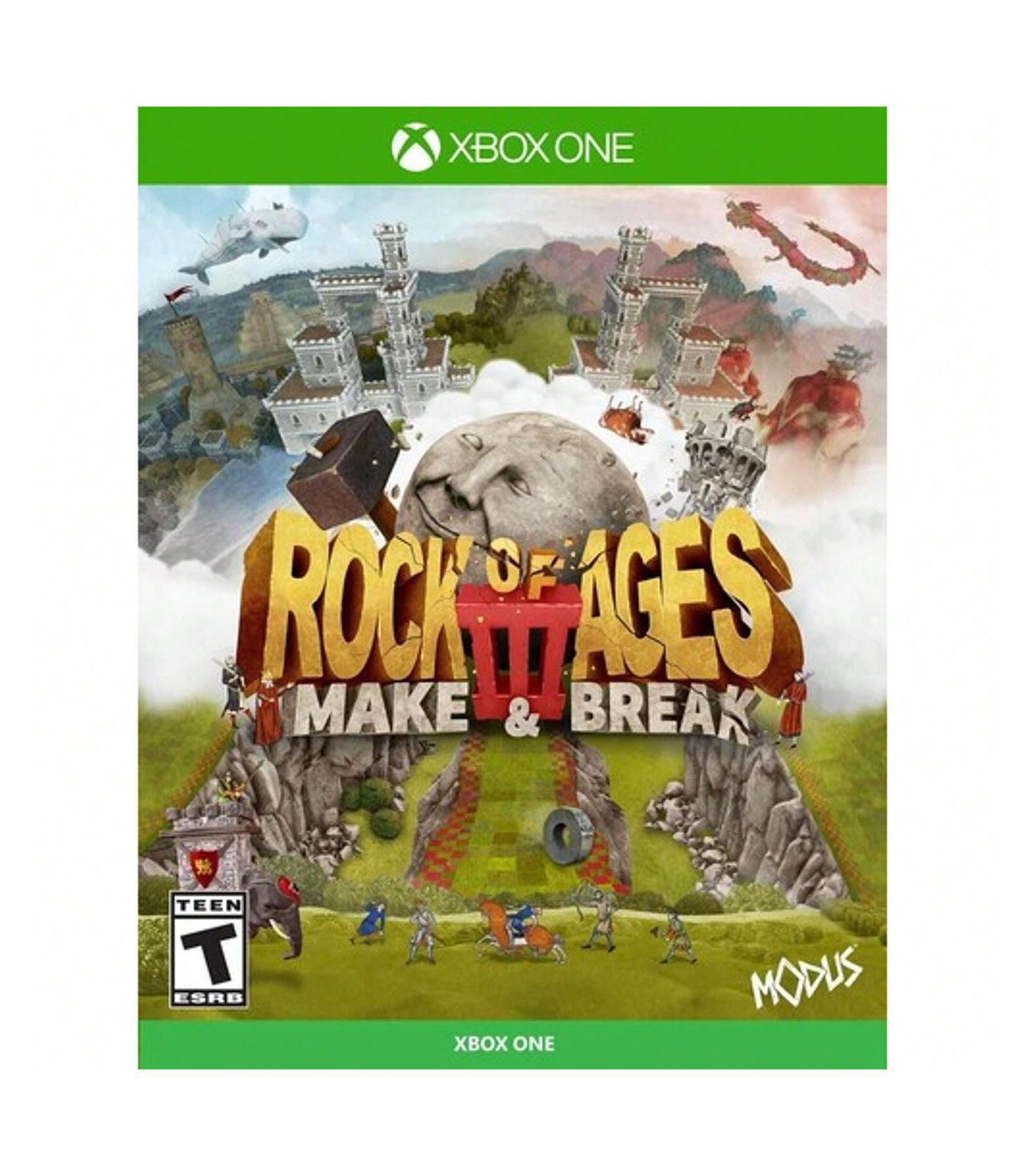 Игра Rock of Ages 3: Make & Break для Xbox One, Maximum Gaming