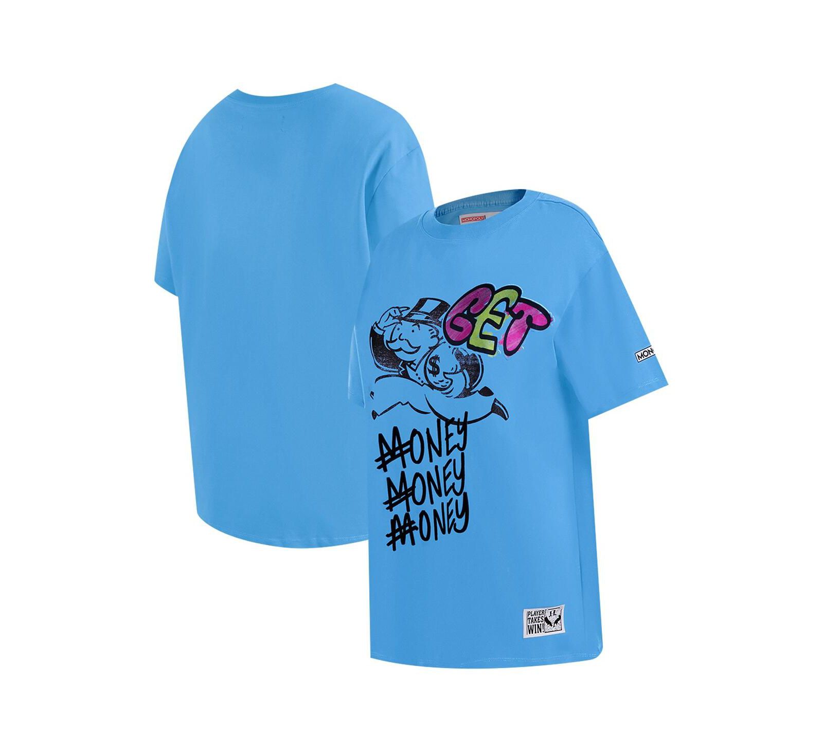 Женская футболка Freeze Max Blue Monopoly Boyfriend