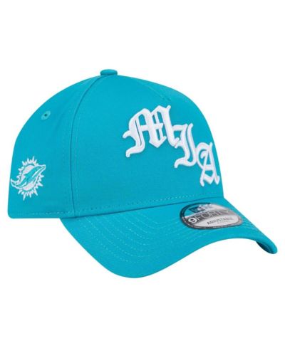 Мужская кепка New Era Aqua Miami Dolphins Mystic 9FORTY A-Frame Adjustable