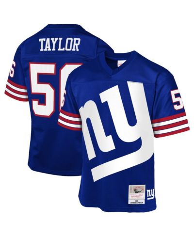 Детская ретро-джерси Mitchell & Ness Lawrence Taylor Royal New York Giants 1986