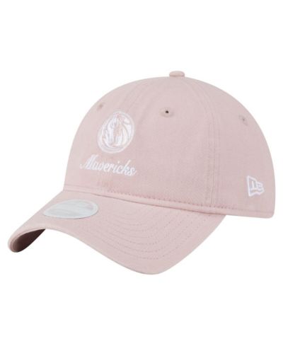 Кепка New Era Women's Pink Dallas Mavericks Gameday Preppy 9TWENTY Adjustable