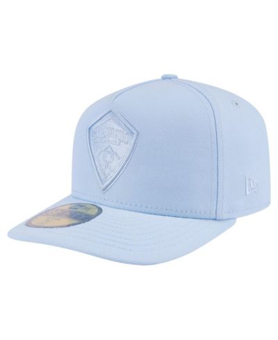 New Era Men's Light Blue Colorado Rapids Color Pack A-Frame 59FIFTY Fitted Hat