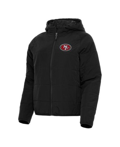 Женская толстовка-худи Antigua San Francisco 49ers Universe, черная
