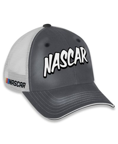 Женская кепка Checkered Flag Sports NASCAR Pit Box, серая/белая