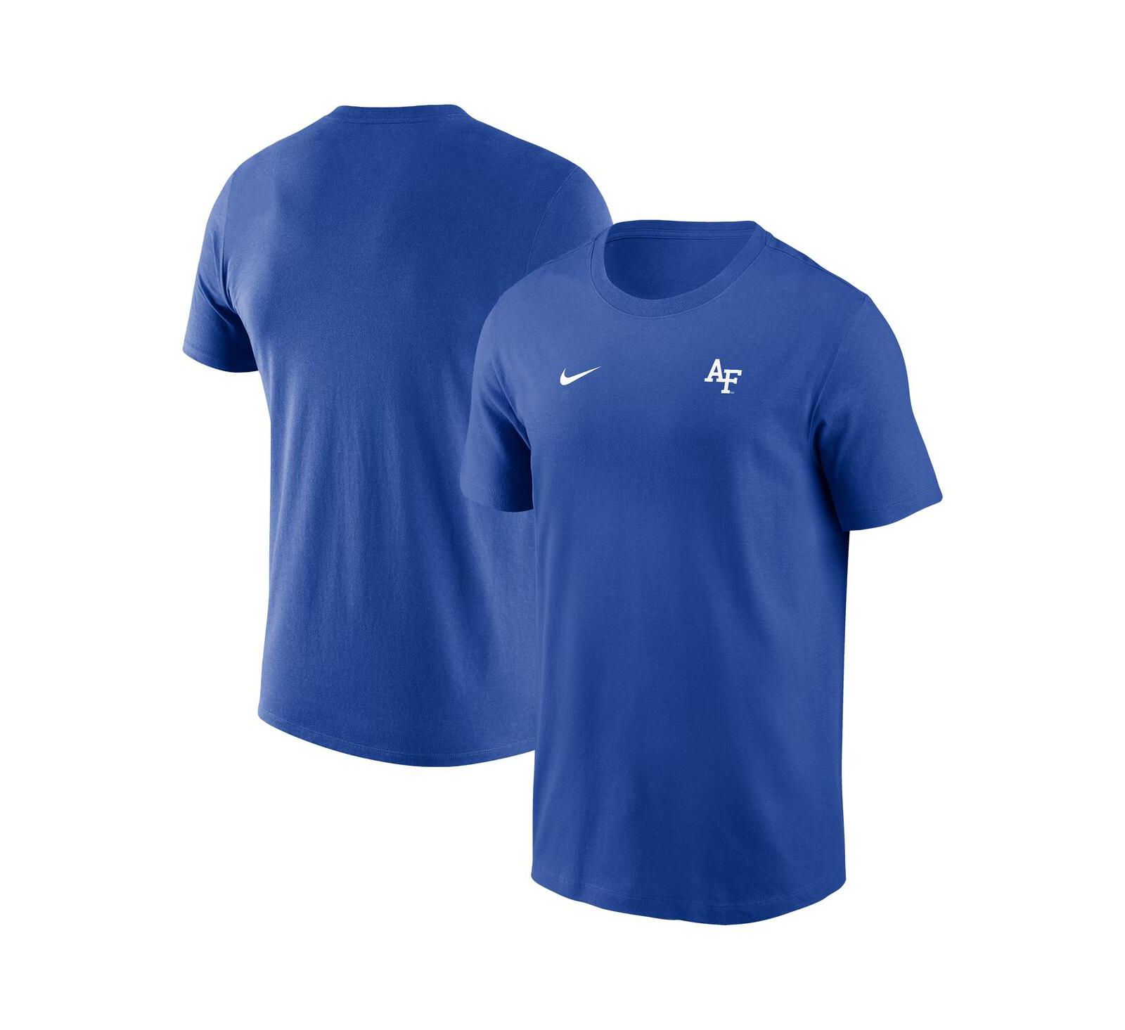 Nike мужская спортивная футболка Air Force Falcons 2025 Sideline Legend королевского цвета