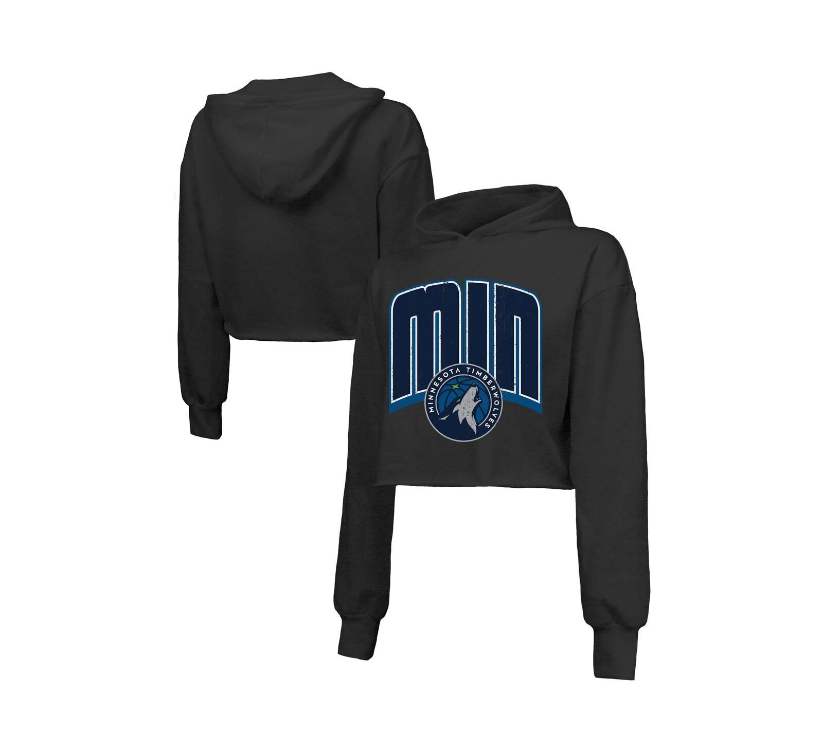 Худи укороченный Majestic Minnesota Timberwolves Женский
