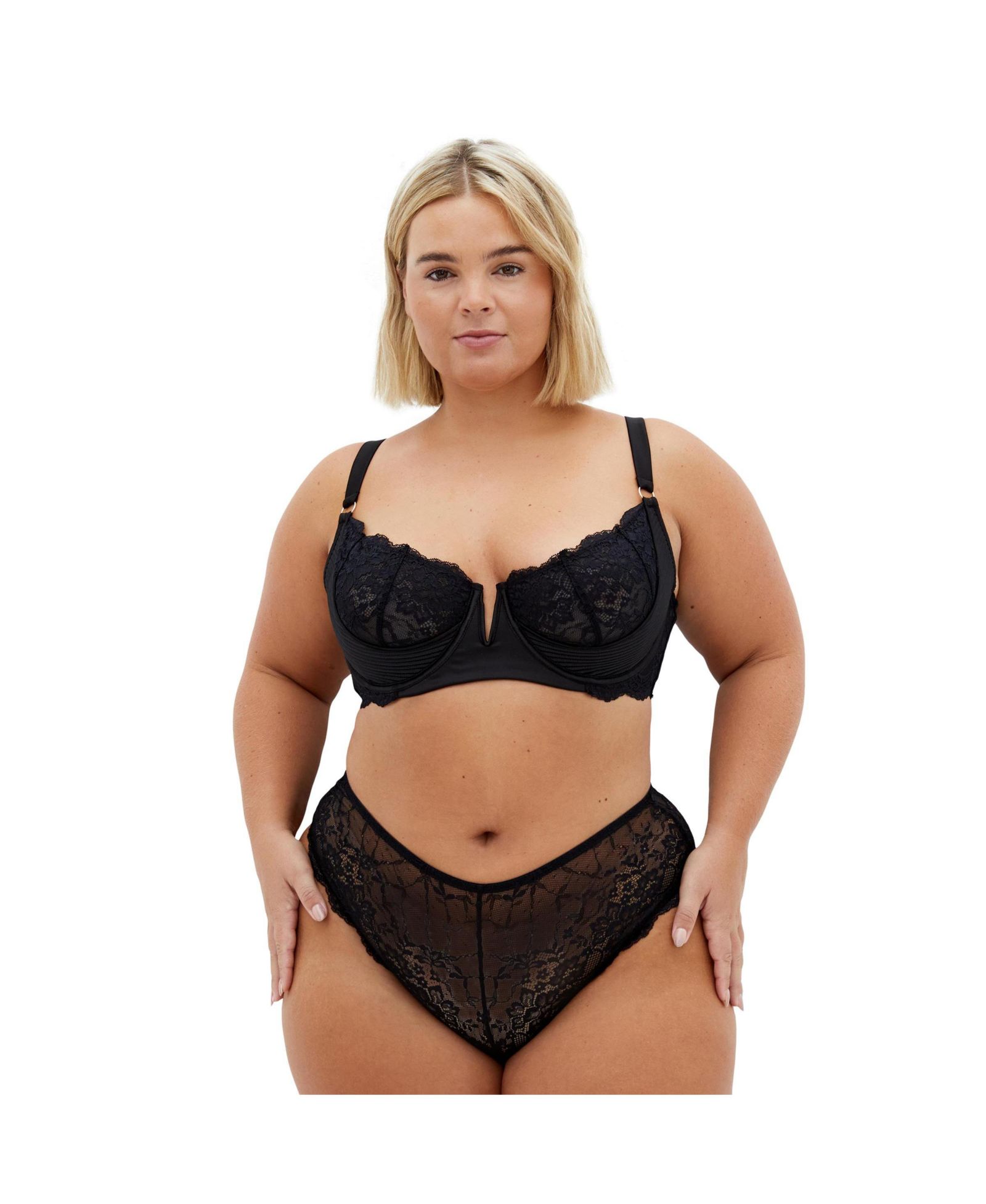 Женское бюстгальтер CITY CHIC Plus Size Viva Underwire Demi Bra