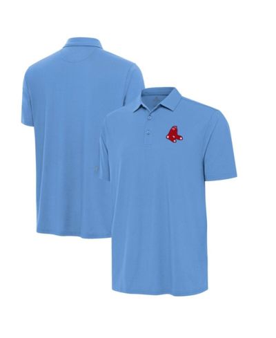 Мужская рубашка-поло Antigua Powder Blue Boston Red Sox Era