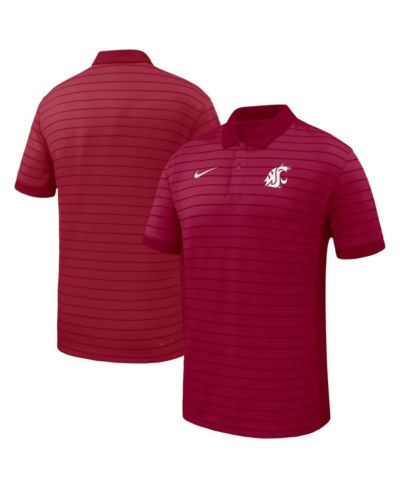 Nike Мужская спортивная рубашка-поло Washington State Cougars, цвет Crimson
