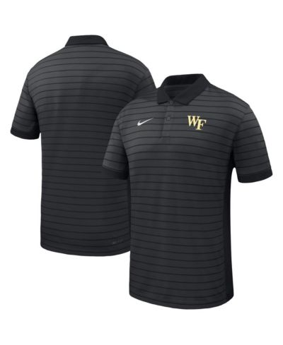 Мужская поло Nike Wake Forest Demon Deacons 2025 Early Season Coaches Sideline Victory Stripe Performance