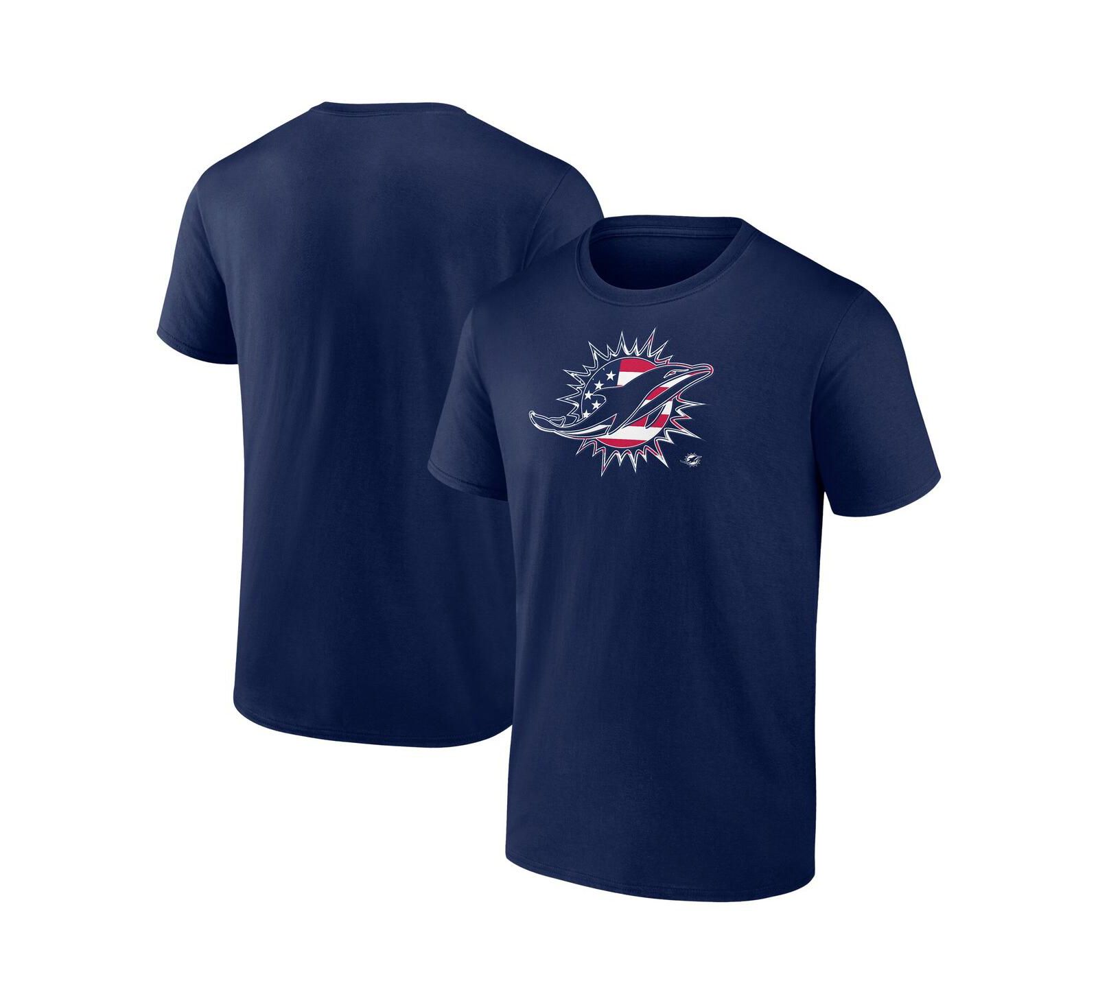 Fanatics Men's Navy Miami Dolphins Big & Tall Americana T-Shirt