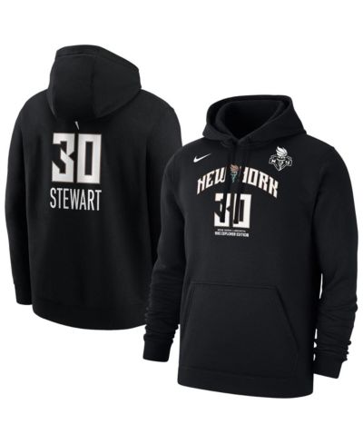 Мужское худи Nike Breanna Stewart Black New York Liberty Explorer Edition