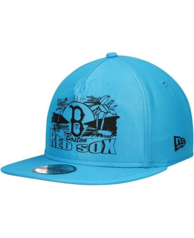 New Era Мужская кепка Snapback Boston Red Sox Neon Golfer Blue