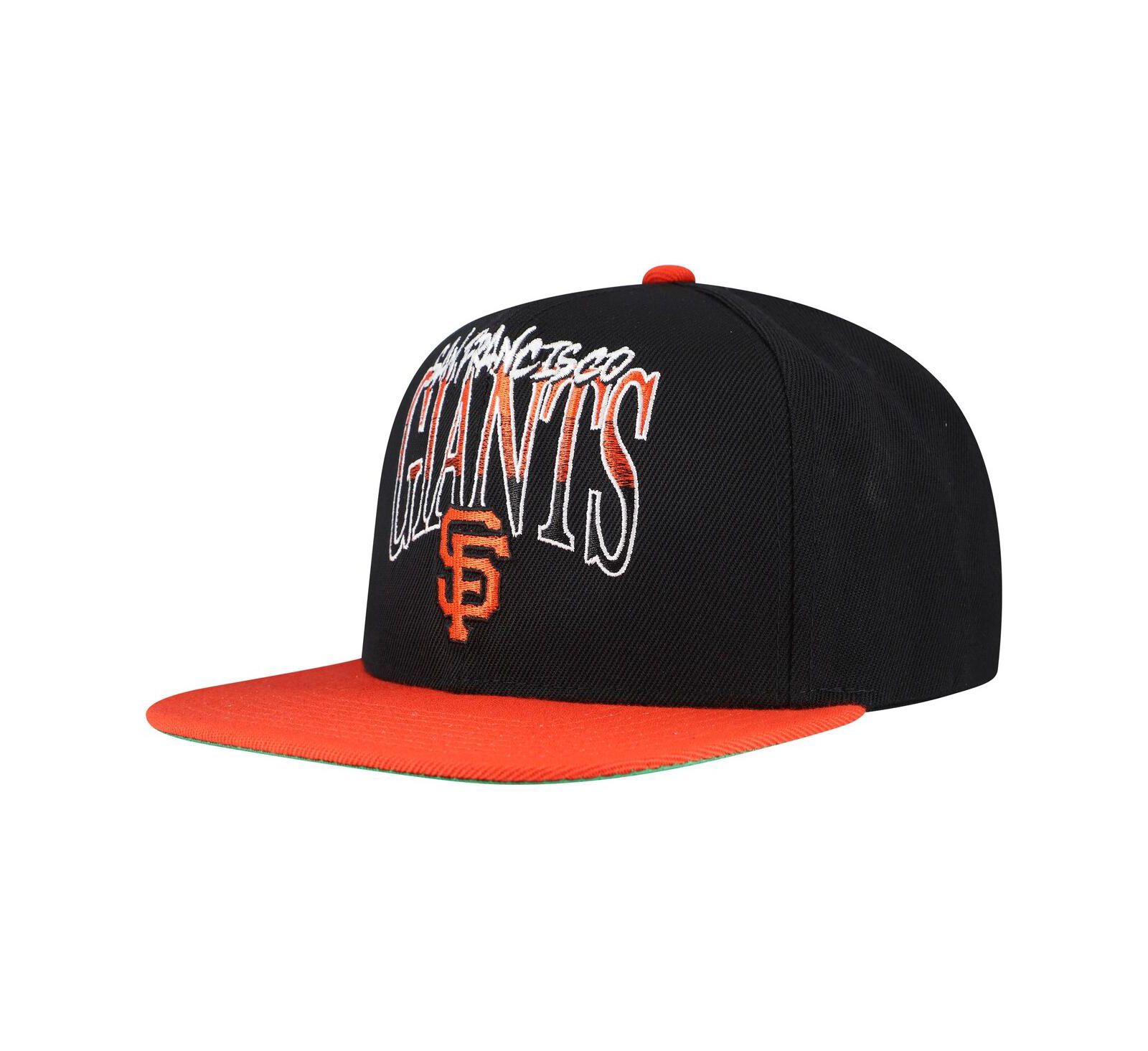 Мужская кепка snapback Mitchell & Ness Black San Francisco Giants Rise Up