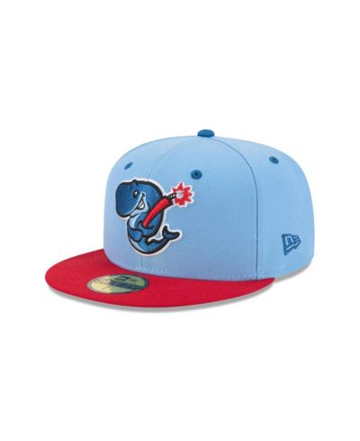 Мужская кепка New Era Blue Eugene Emeralds Theme Nights 59FIFTY Fitted