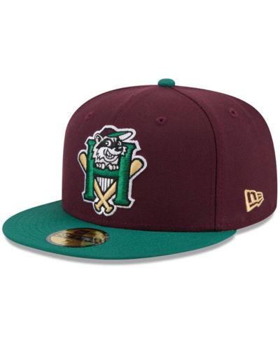 New Era Мужская кепка 59FIFTY Fitted Hat Maroon Hudson Valley Renegades Theme Nights