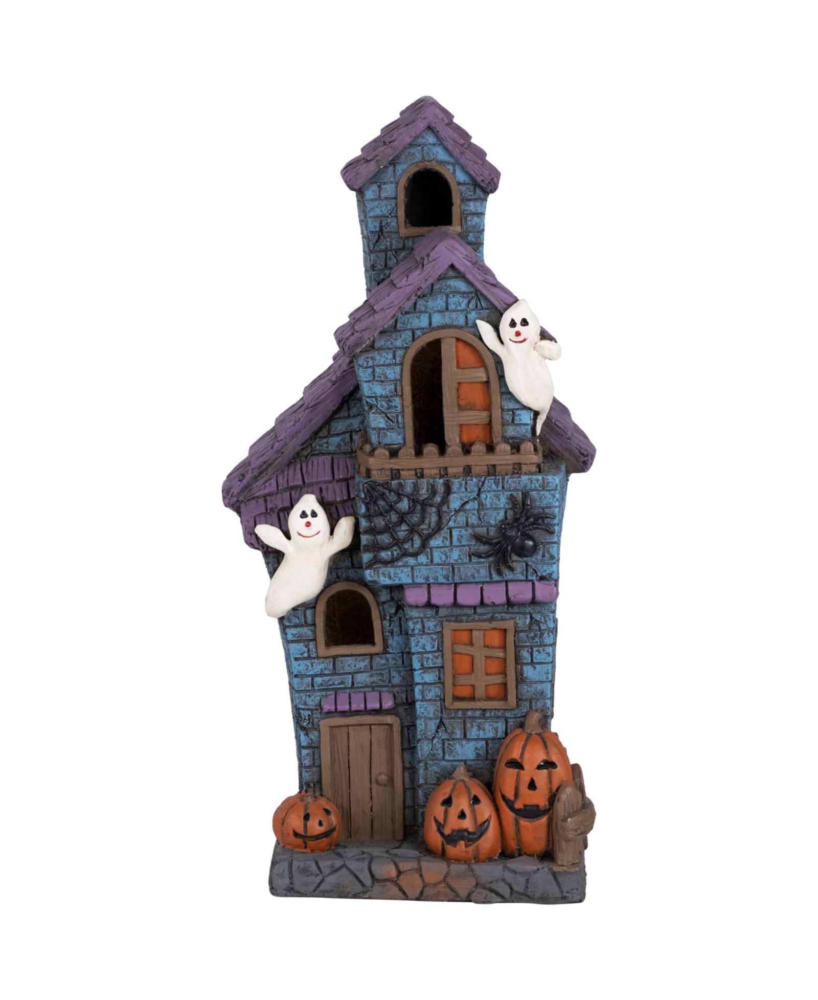 Northlight 22.75" LED Lighted Haunted House with Ghosts Halloween Decoration