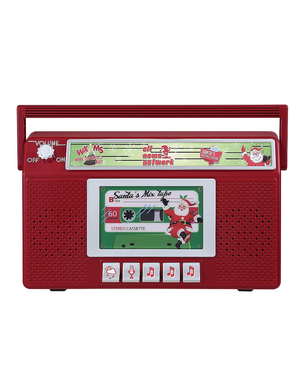 Радио Mr. Christmas 7" Santa's Boom Box