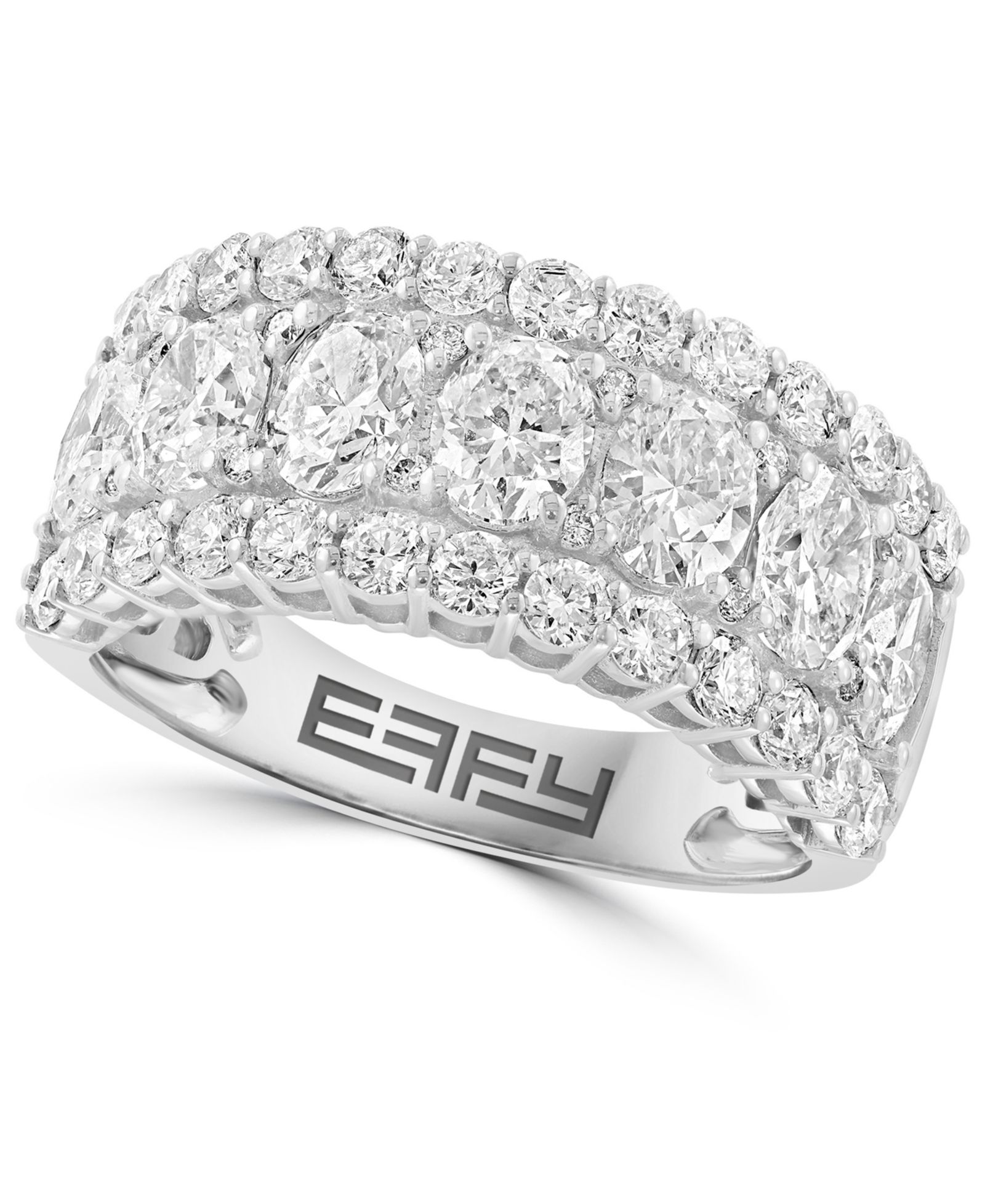 EFFY® Lab Grown Diamond Band Ring (2-5/8 ct. t.w.) in 14k White Gold