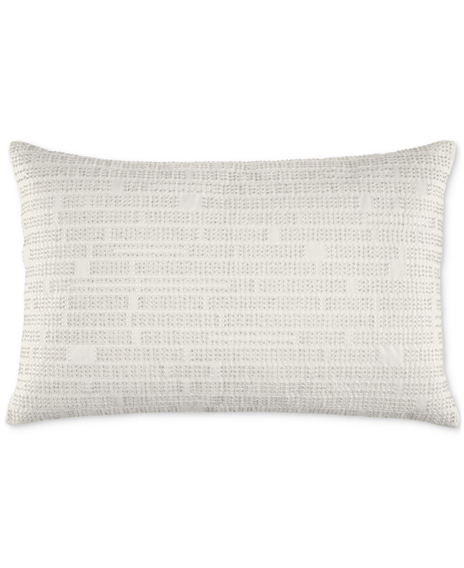 Hotel Collection Beaded Tile Decorative Pillow, 14" x 22", Macy's Exclusive