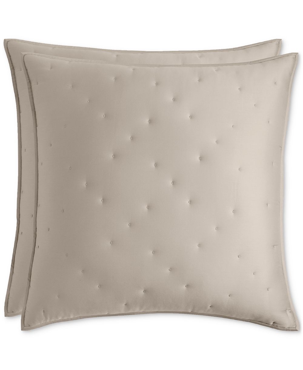 Набор наволочек Hotel Collection Lyocell Quilted Sand 2-Pc. Euro