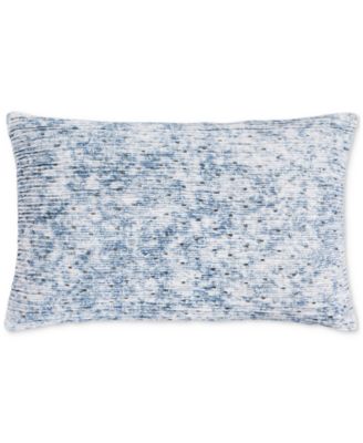 Hotel Collection Crystalline Micropleated Decorative Pillow, 14" x 22", Macy's Exclusive