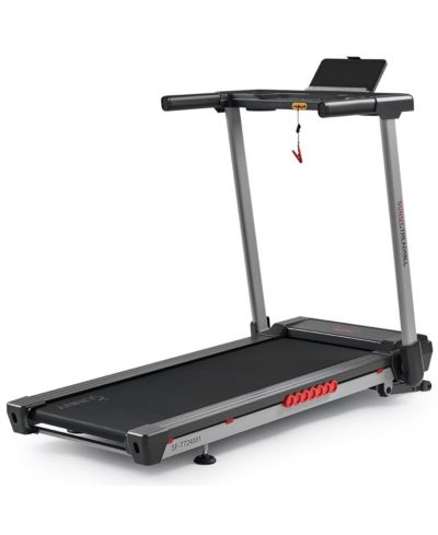 Sunny Health & Fitness Pace 500 Smart Wi-Fi Treadmill with 12-Level Auto Incline, Foldable Design