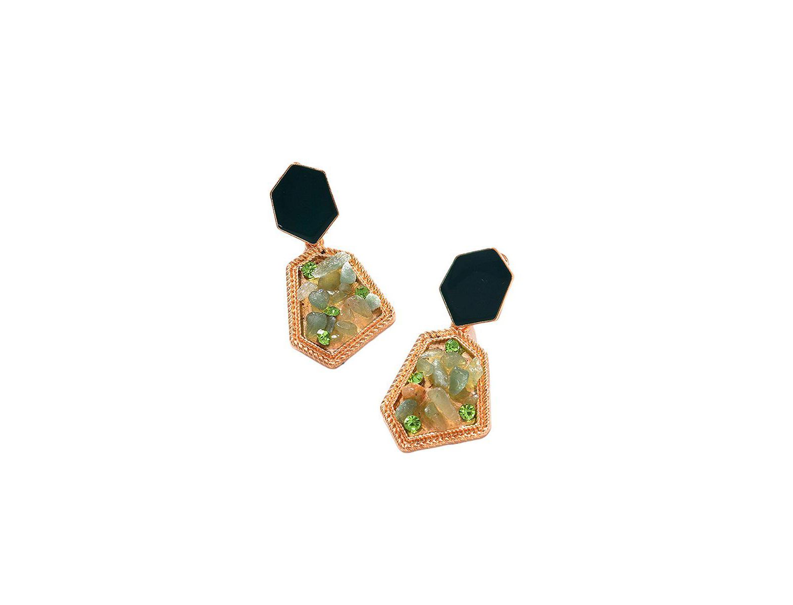 Серьги SOHI Women's Textured Drop