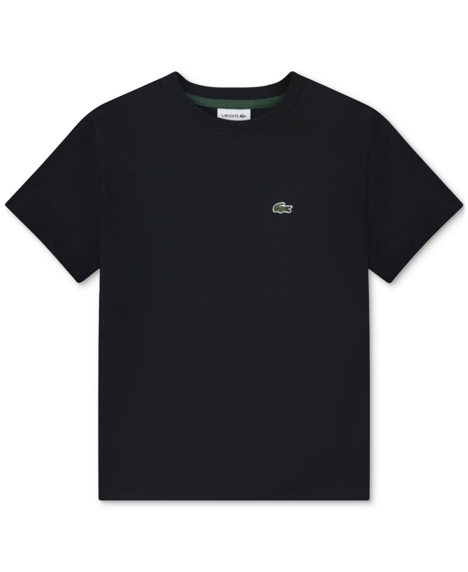 Lacoste Boys' 8-20 Short-Sleeve Cotton Core T-Shirt