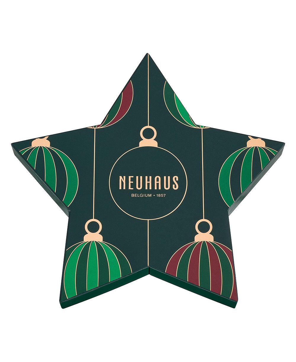 Neuhaus набор шоколадных конфет в коробке в форме звезды, 20 штук
