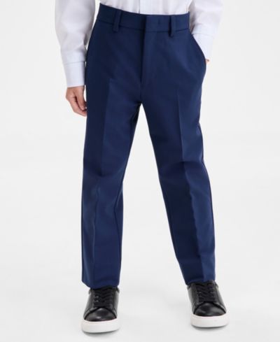 Kenneth Cole Reaction Toddler and Little Boys' Plain Pleat Pants