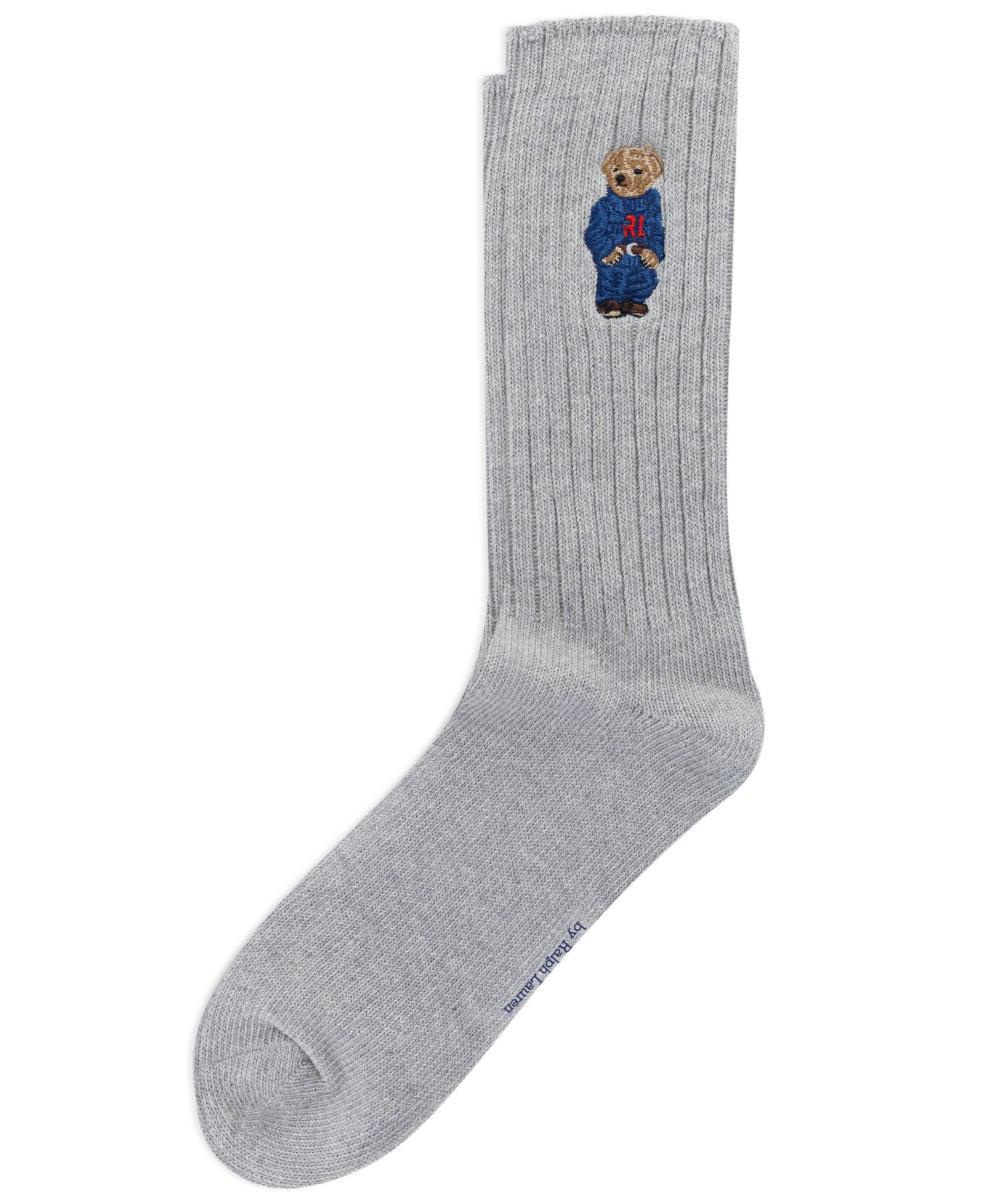 Polo Ralph Lauren Men's Embroidered Bear Crew Socks