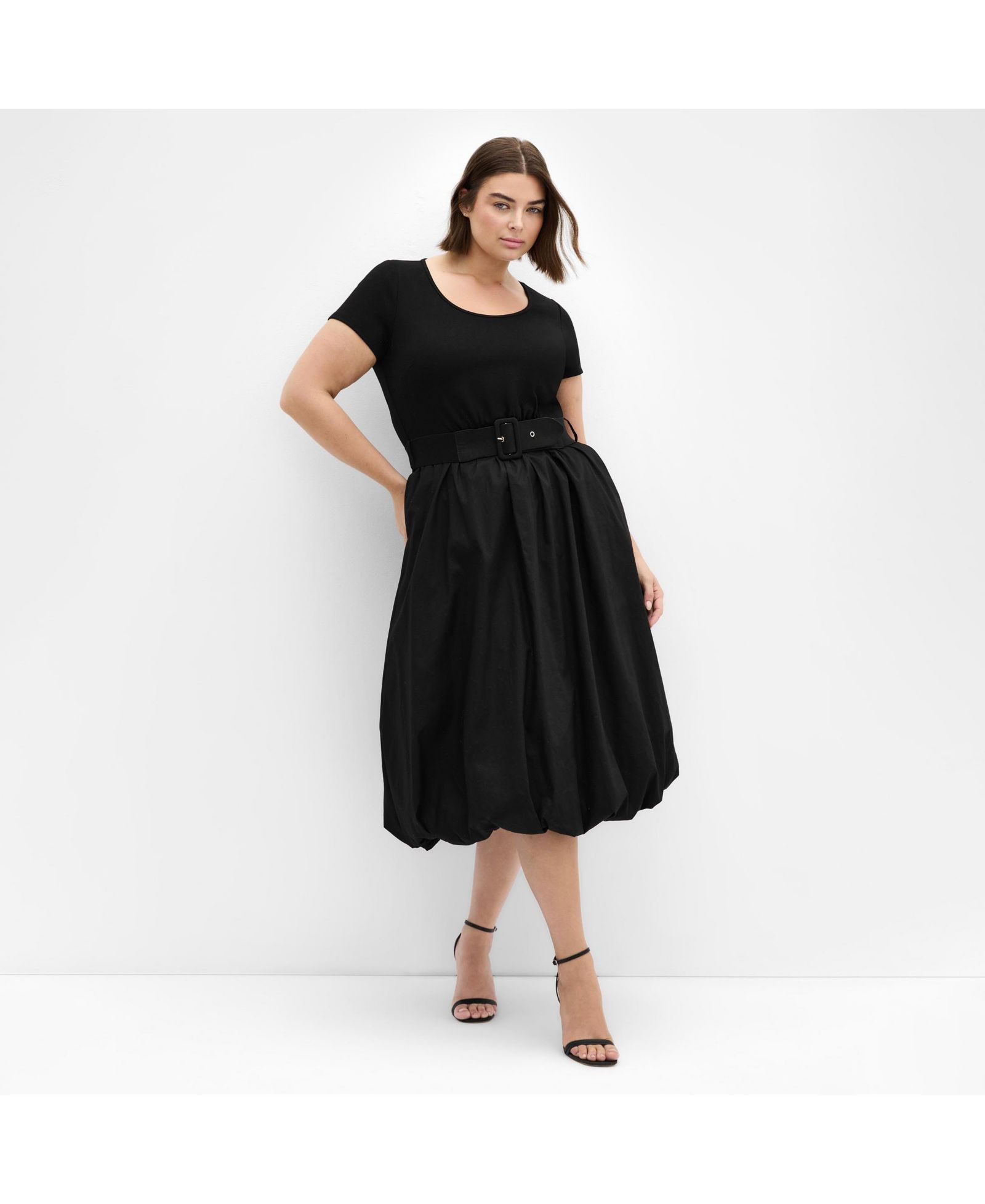 CITY CHIC Plus Size Paris Love Dress