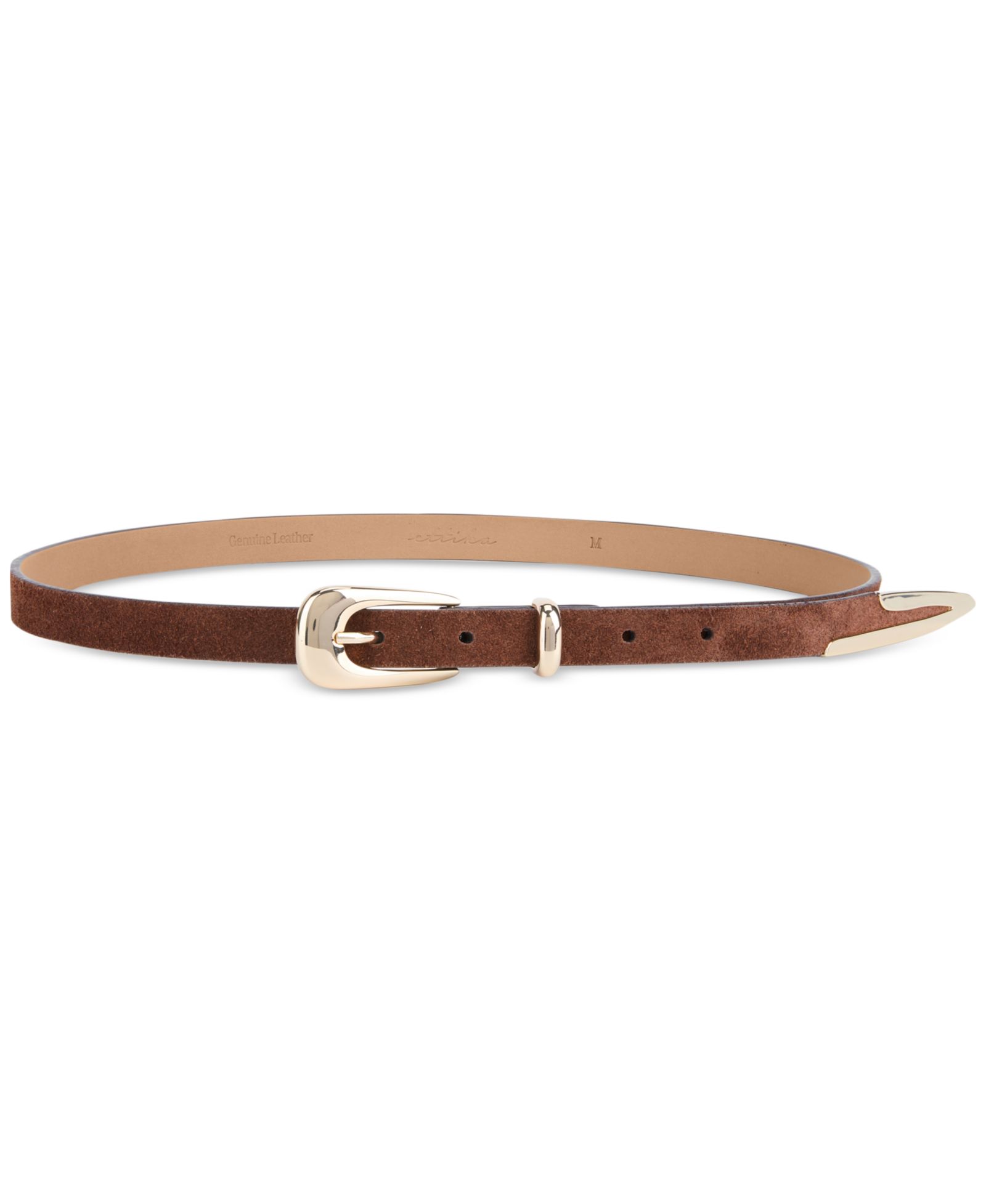 Современный кожаный ремень ETTIKA Saddle