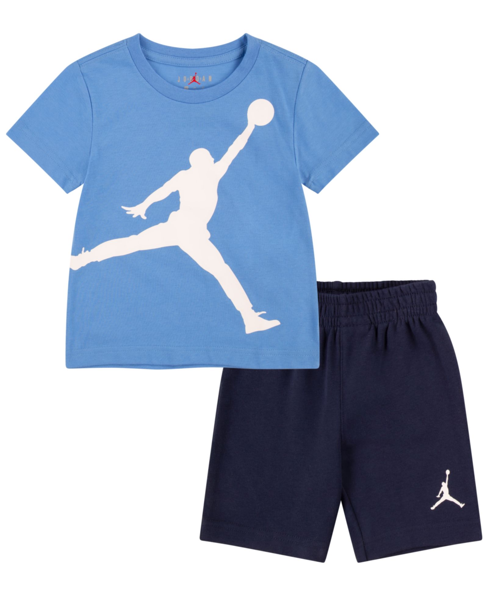 Детский комплект из футболки и шорт Jordan Boys' 2T-4T Jumbo Jumpman 2-Piece Set