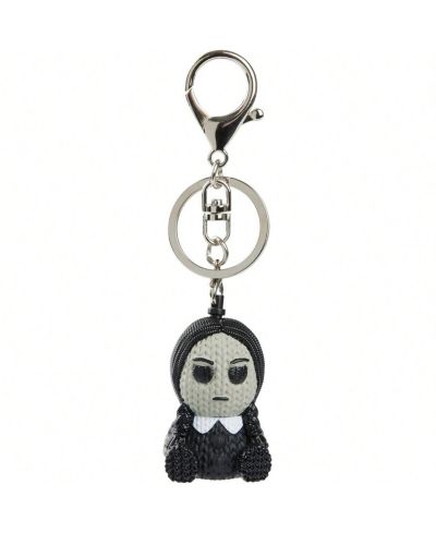 Handmade By Robots The Addams Family Wednesday Addams #002 1.75" Micro Clip Charm, 3+ Years