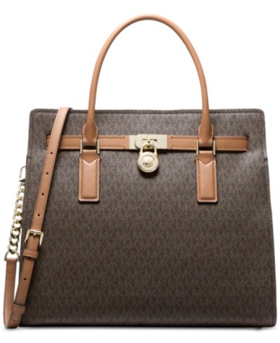 Большая сумка-саквояж Michael Kors Hamilton Moderne