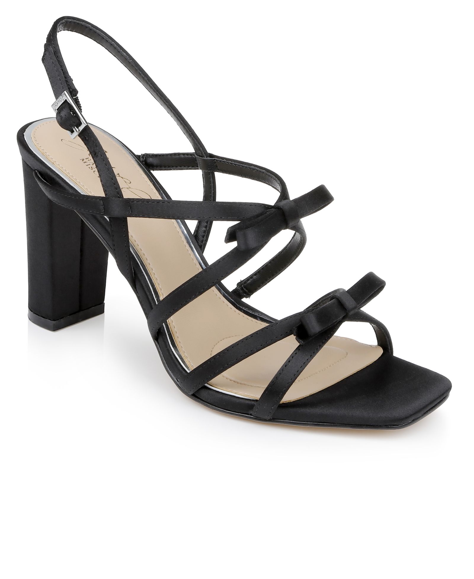 Jewel Badgley Mischka Women's Eliza Bow Evening Sandals