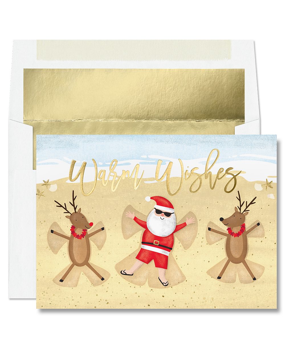 Праздничные открытки Masterpiece Studios Sand Angels Holiday Boxed Cards