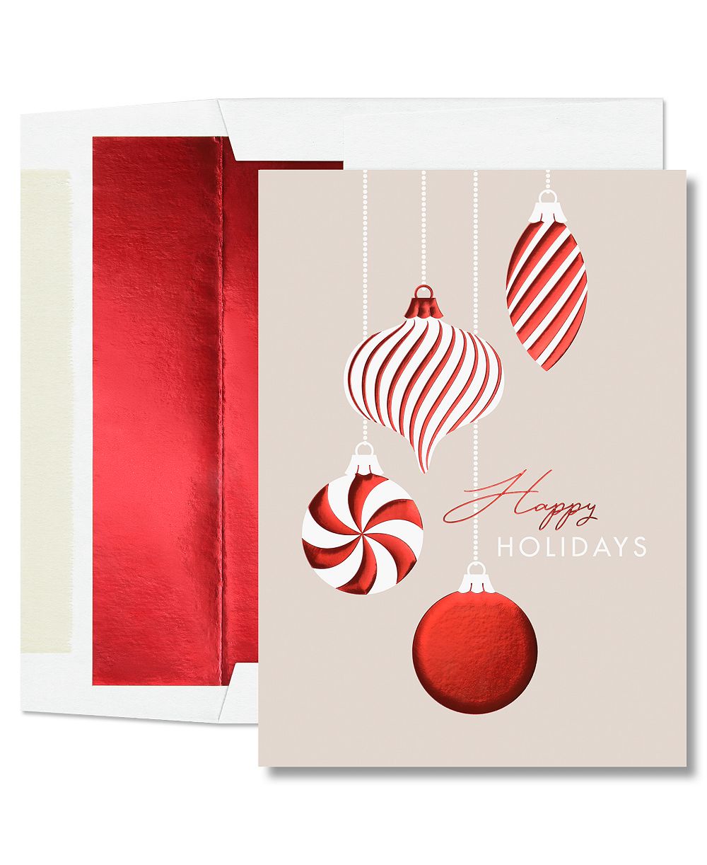 Праздничные открытки Masterpiece Studios Peppermint Ornaments