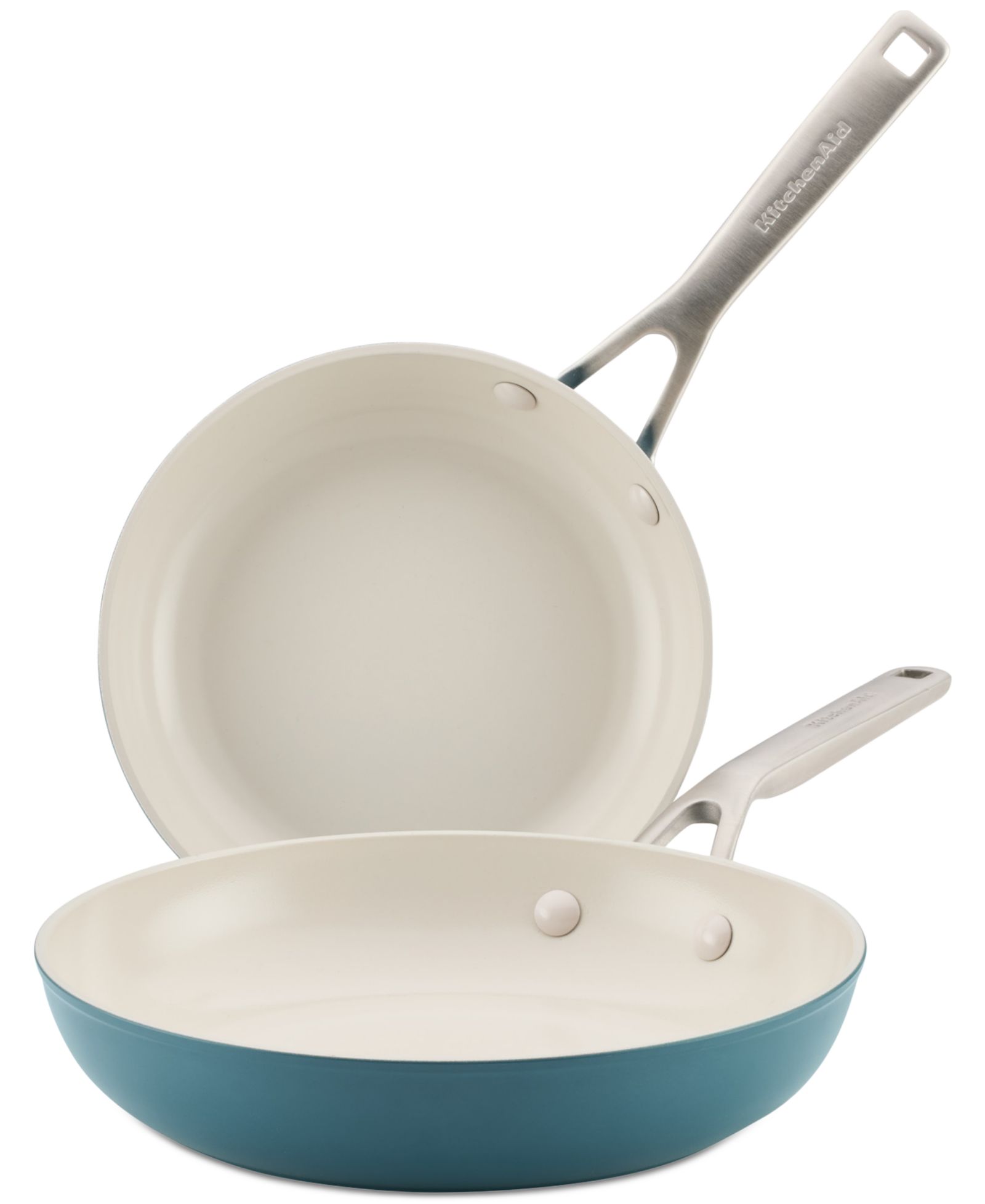 KitchenAid Hard-Anodized Ceramic Induction 2-Pc. Skillet Set