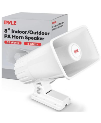 Акустический рупор Pyle 8" Indoor/Outdoor PA 65W Peak Power, 8 Ohms, White PHSP5