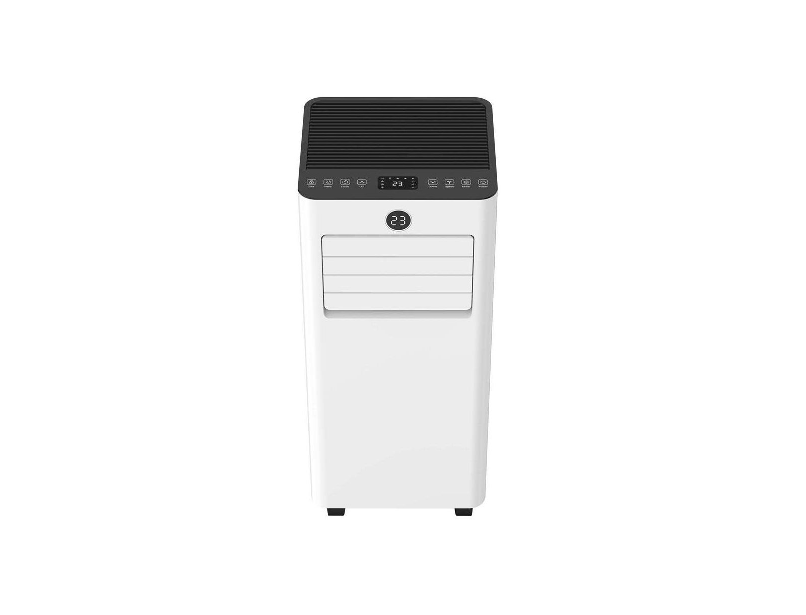 SereneLife Portable Air Conditioner & Heater - 10000 BTU (ASHRAE) Compact A/C Unit with Cooling, Heating, Includes Window Mount Kit (Gray)