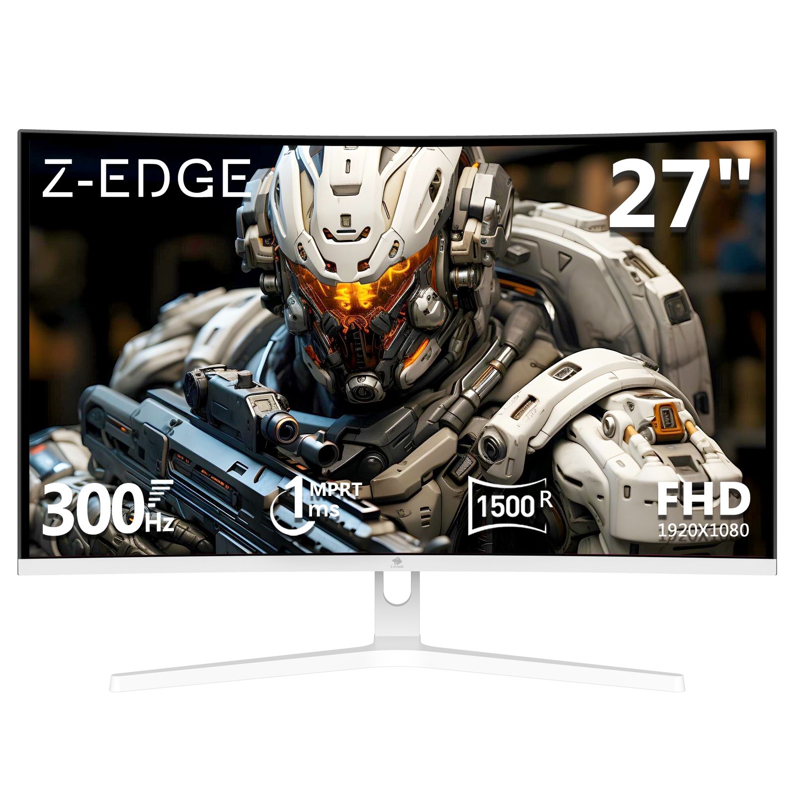 Z-edge 27" Curved Full HD 1920x1080 300Hz FreeSync Gaming Monitor